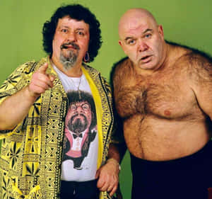 George Steele & Captain Lou Albano Wallpaper