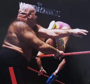 George Steele Flipping Opponent Wallpaper