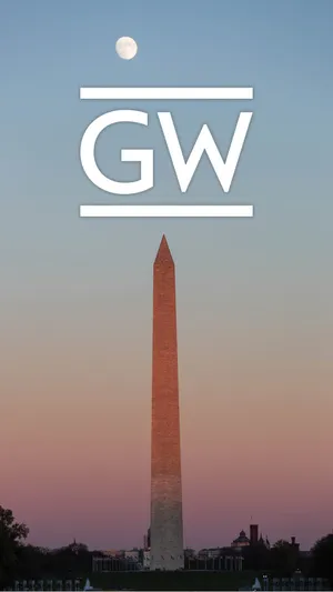 George Washington University With Obelisk Wallpaper
