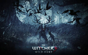 Geralt Of Rivia Hunts With A Spectral Spirit In The Witcher 3: Wild Hunt Wallpaper