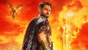 Gerard Butler Set Gods Of Egypt 2016 Movie Wallpaper