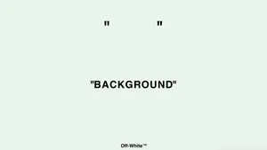 Get A Clean And Minimalist Look With Off White Desktop Wallpaper