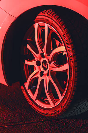 Get Ahead Of The Competition With Kia's Cutting Edge Tire Technology Wallpaper