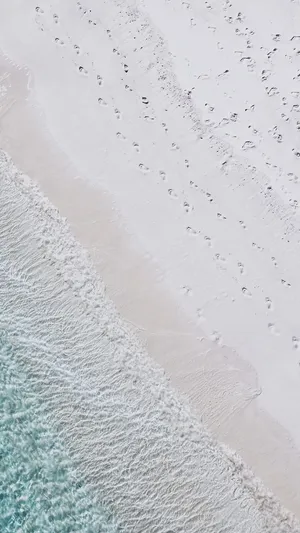 Get Away And Relax With A Tropical Beach Scene On Your Iphone! Wallpaper