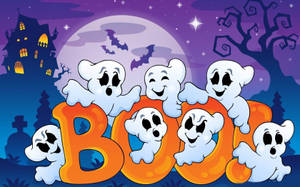 Get In The Spooky Spirit On Halloween Night With Your Ipad! Wallpaper
