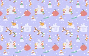 Get Into The Holiday Spirit With This Disney Christmas Ipad Wallpaper