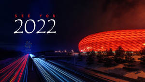 Get Ready For An Amazing Football Journey, The Qatar Stadium Of The Fifa World Cup 2022! Wallpaper