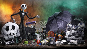 Get Ready For Halloween With The Nightmare Before Christmas Merchandise Wallpaper