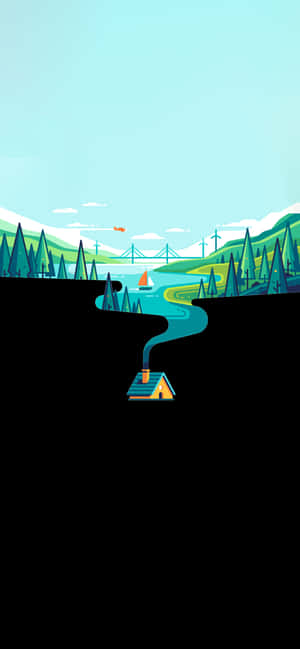 Get Ready For Summer With This Cute Iphone Teal Wallpaper