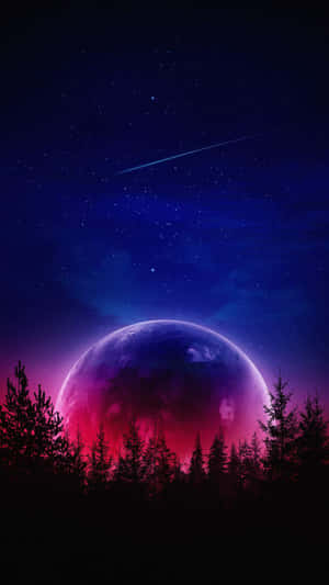Get Ready For The Future With The New Moon Iphone! Wallpaper