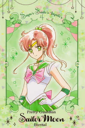 Get Ready To Become Powerful With The Mystical Powers Of Sailor Jupiter! Wallpaper