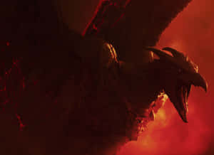 Get Ready To Cheer On Rodan As He Soars Across The Sky Wallpaper
