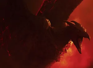 Get Ready To Cheer On Rodan As He Soars Across The Sky Wallpaper