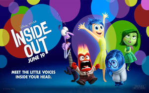 Get Ready To Experience The Emotions Of Inside Out Wallpaper