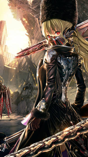 Get Ready To Fight In The Post-apocalyptic World Of Code Vein Wallpaper