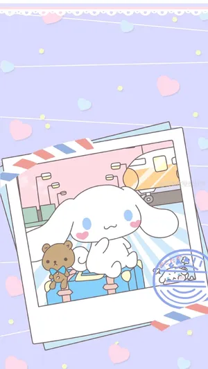 Get Ready To Take Your Day With You Everywhere With The Cinnamoroll Phone! Wallpaper