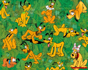 Get Swept Up In The Happy-go-lucky Nature Of Disney's Beloved Pup, Pluto! Wallpaper