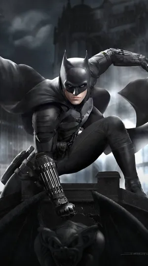 Get The Awesome Batman Iphone And Feel Like The Hero! Wallpaper