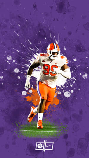 Get The Clemson Look On Your Iphone Wallpaper