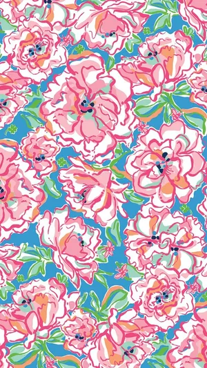 Get The 'it' Look With This Gorgeous Lilly Pulitzer Iphone Wallpaper