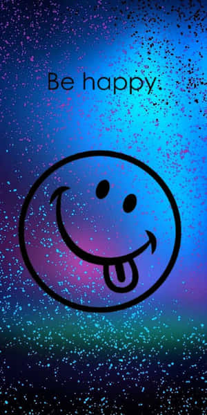 Get The Latest Iphone And Be Happy Wallpaper