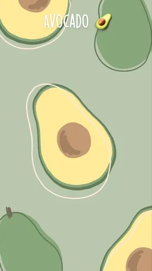 Get The Latest Iphone Innovation In The Form Of An Avocado Phone. Wallpaper