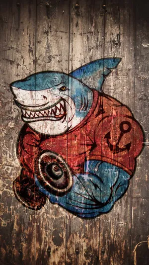 Get The Latest Range Of Iphones With The Shark Look! Wallpaper