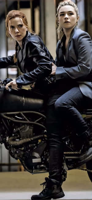 Get The Ultimate Device For The Ultimate Superhero With A Black Widow Iphone Wallpaper