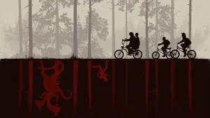 Get Transported To The Upside Down With This Stranger Things Bike! Wallpaper