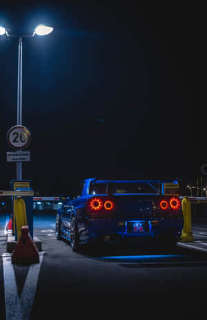 • Get Your Hands On The Iconic Nissan Skyline, Now Available In An Iphone Version. Wallpaper