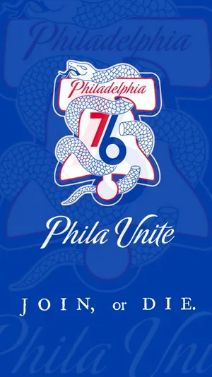 Get Your Nba Game On With The Sixers Iphone Wallpaper