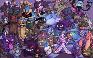 Ghost Pokemon 1095 X 685 Wallpaper