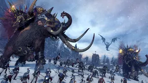 Giant Mammoth Total War Warhammer 2 Wallpaper