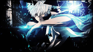 Gintama Gintoki With Black Triangles Wallpaper