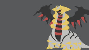 Giratina Pokemon Minimalist Wallpaper