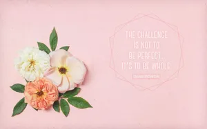 Girly Motivational Jane Fonda's Quote Wallpaper
