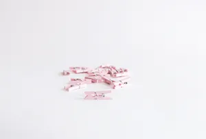 Girly Pink Aesthetic Pegs Wallpaper