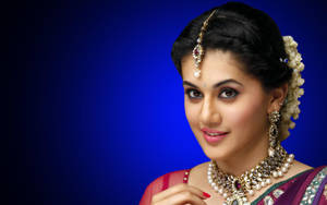 Glamorous Actress Taapsee Pannu Wallpaper