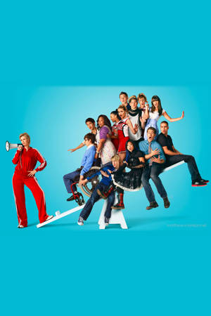 Glee Season Two Cast Members Wallpaper