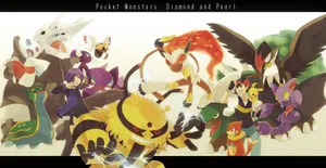 Gliscor In Pokemon Poster Wallpaper