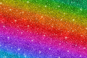 Glittering Rainbow Background Wallpaper