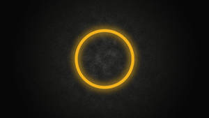 Glowing Circles Of Life Wallpaper