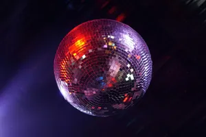 Glowing Disco Ball Nightlife.jpg Wallpaper