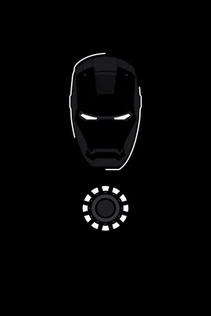 Glowing Iron Man Iphone 4s Wallpaper