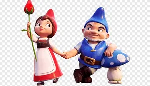 Gnomeo And Juliet In A Romantic Concept Wallpaper