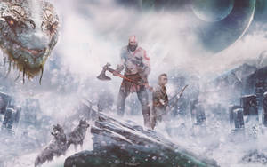 God Of War Norse Mythology Wallpaper