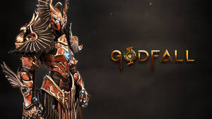 Godfall Red-armored Warrior Wallpaper