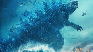 Godzilla King Of The Monsters Roars In Anger! Wallpaper
