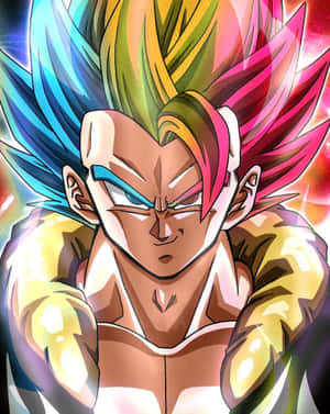 Gogeta And Vegito – Legendary Warriors Of The Anime Universe Wallpaper