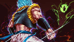 Gogeta Super Saiyan Blue Unveils His Strength Wallpaper